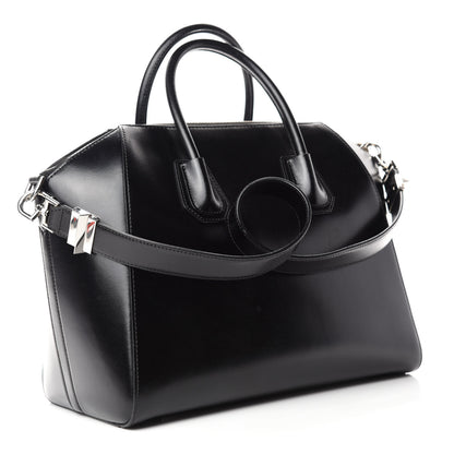Givenchy Shiny Lord Calfskin Medium Antigona Black 3 of 11