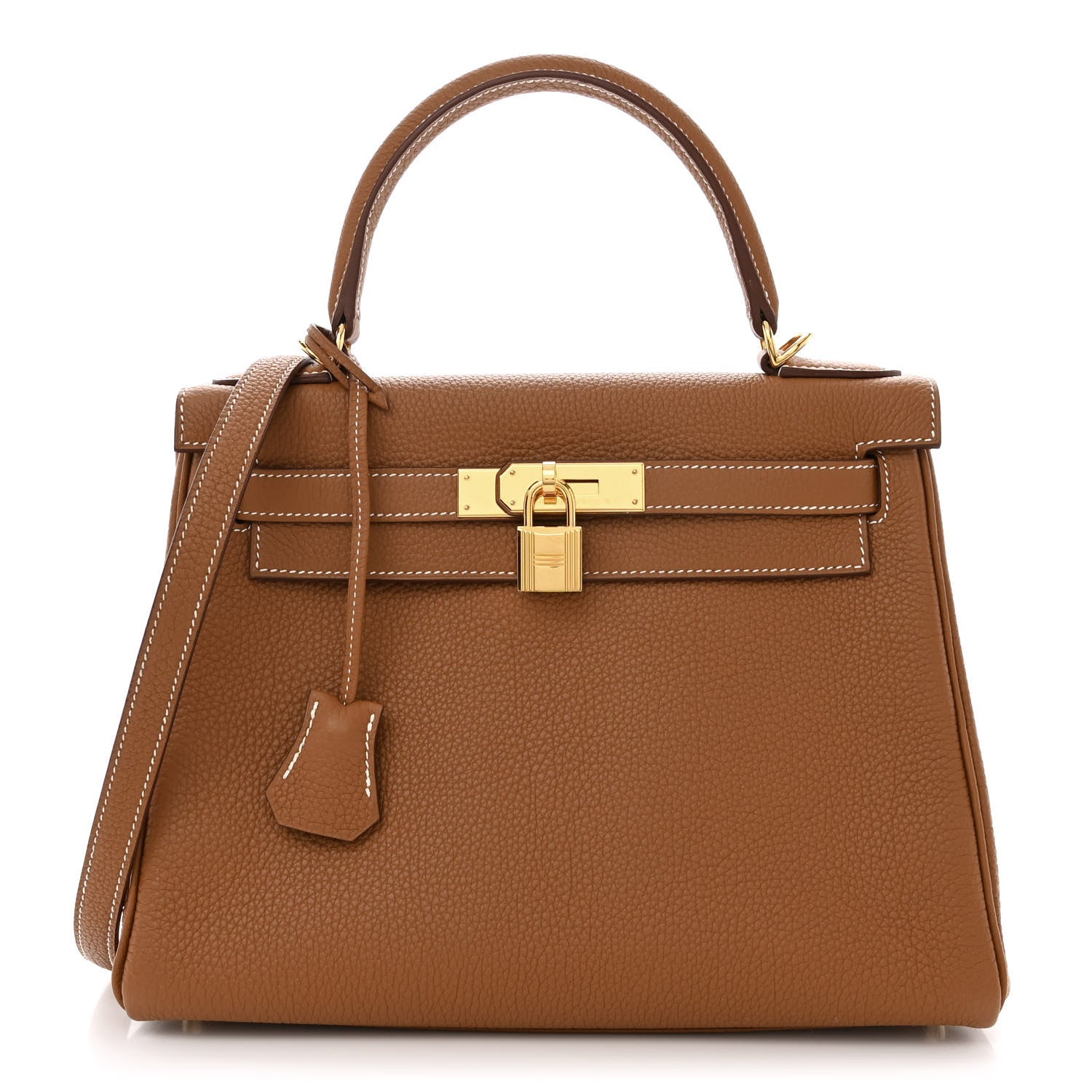 Hermes Togo Kelly Retourne 28 Gold 1 of 11
