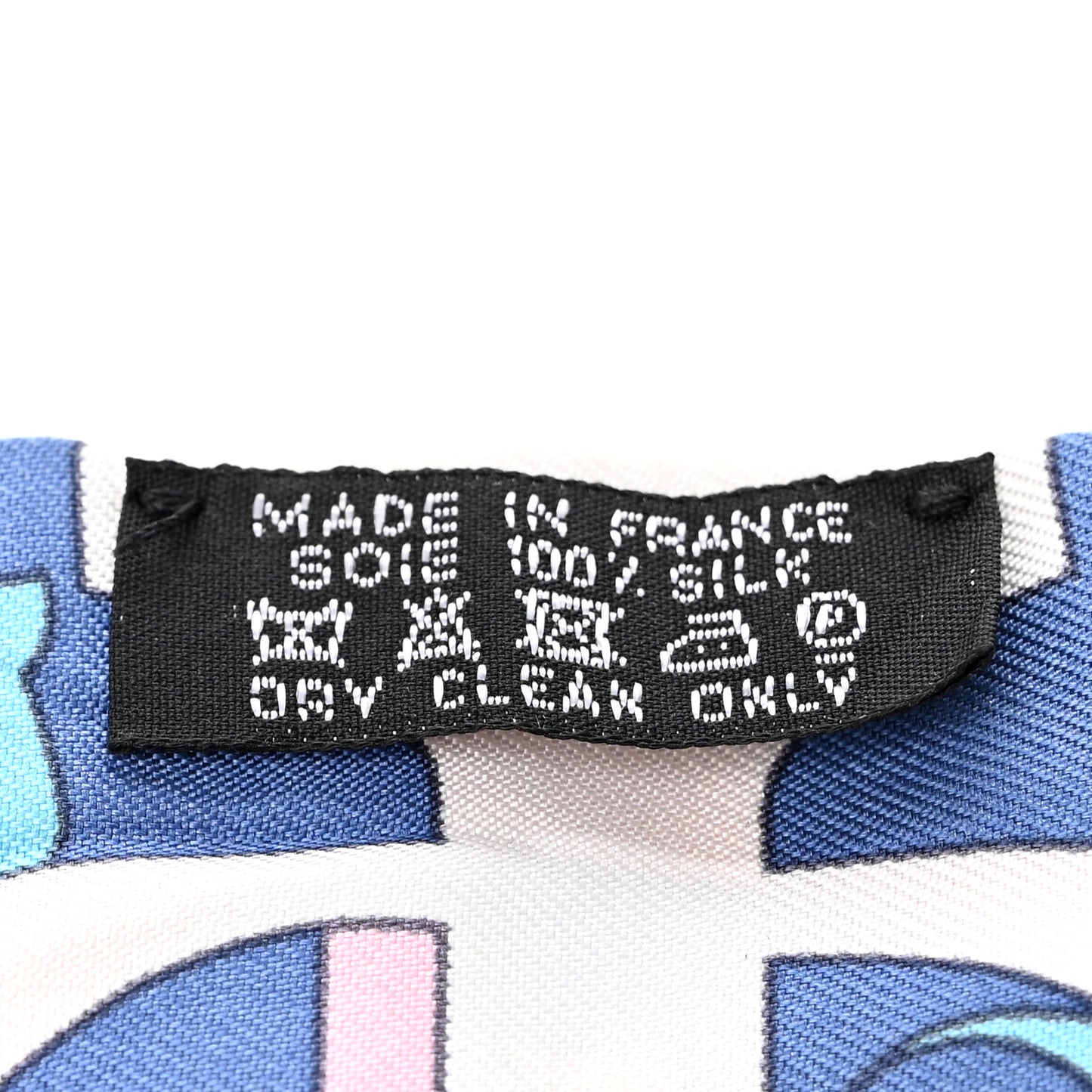 Silk Le Nombre D'Or Twilly Blue Jean Rose Pale Ciel