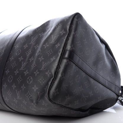 Louis Vuitton Monogram Eclipse Keepall Bandouliere 55 8 of 12