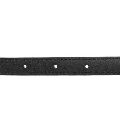 Gucci Suede Calfskin Torchon Double G 15mm Belt 85 34 Black 4 of 5