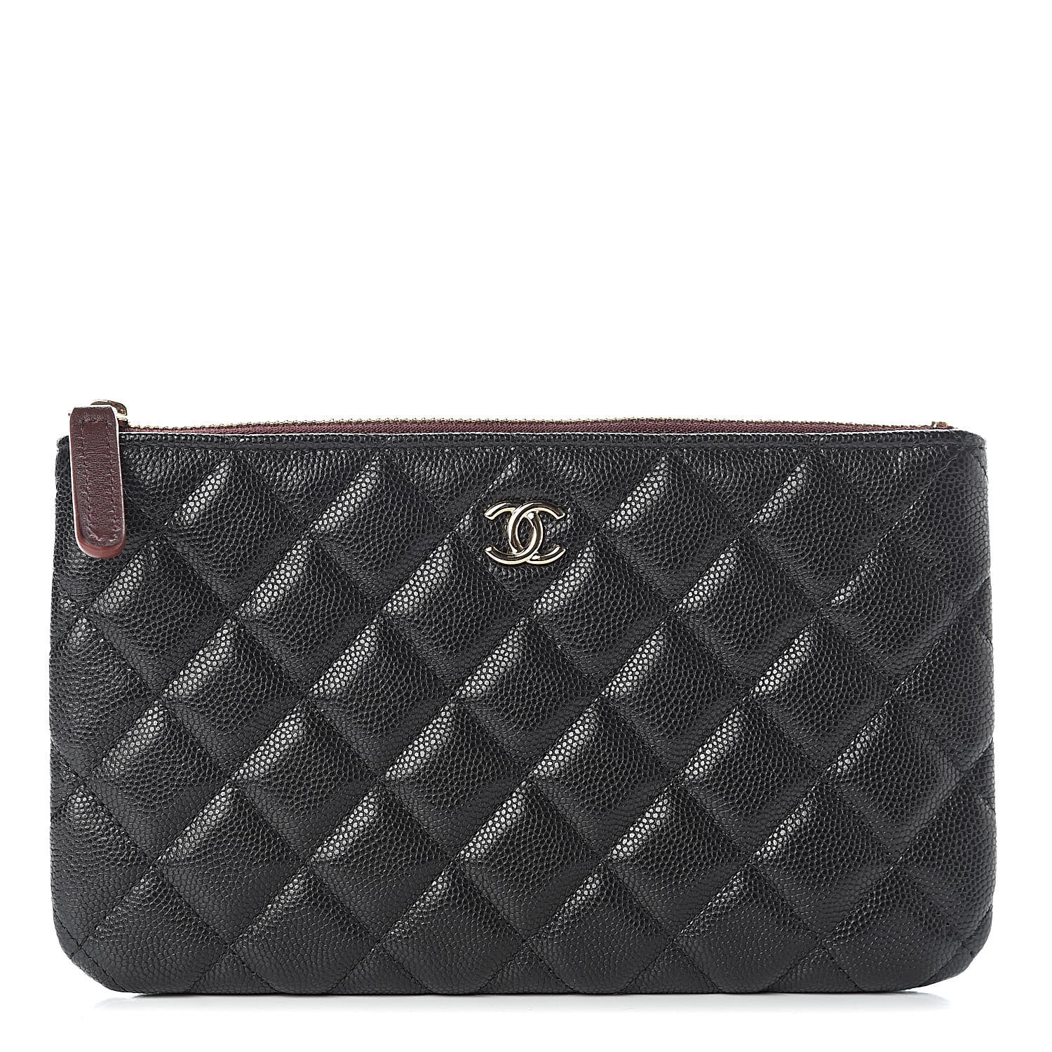 Chanel Caviar Quilted Small Pouch Black 1 of 8