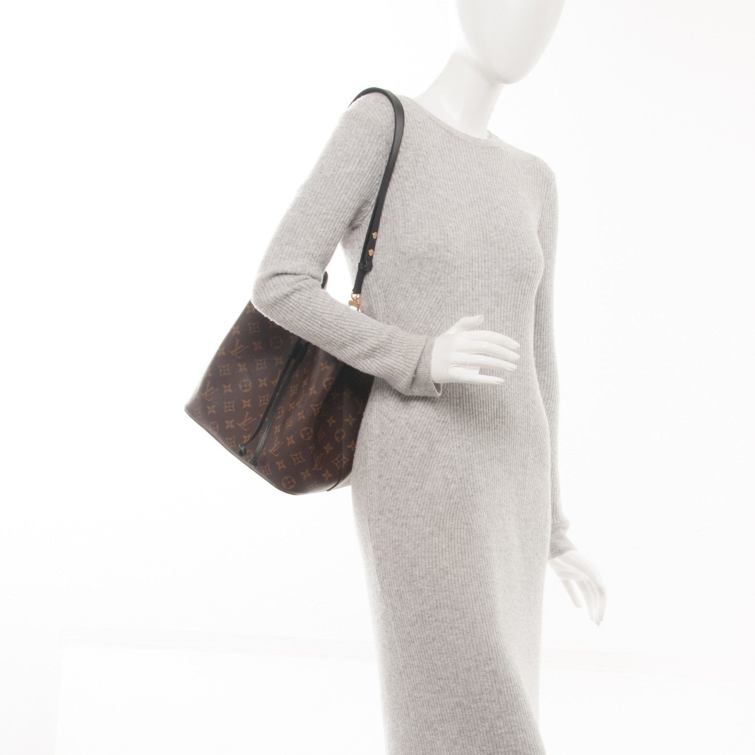 Louis Vuitton Monogram Neonoe MM Black 2 of 6