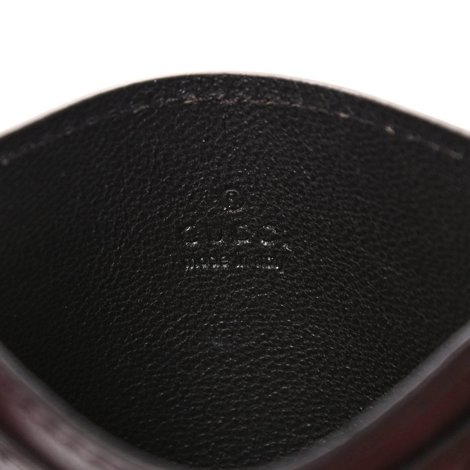 Gucci Guccissima Card Holder Brown 6 of 9