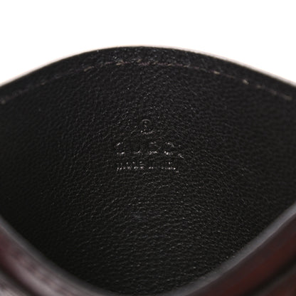 Gucci Guccissima Card Holder Brown 6 of 9