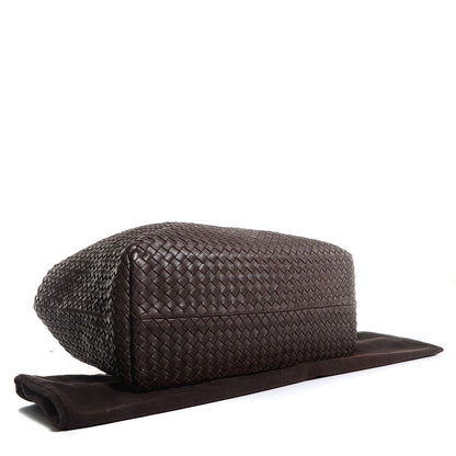 Bottega Veneta Nappa Intrecciato Medium Cabat Ebano 4 of 8