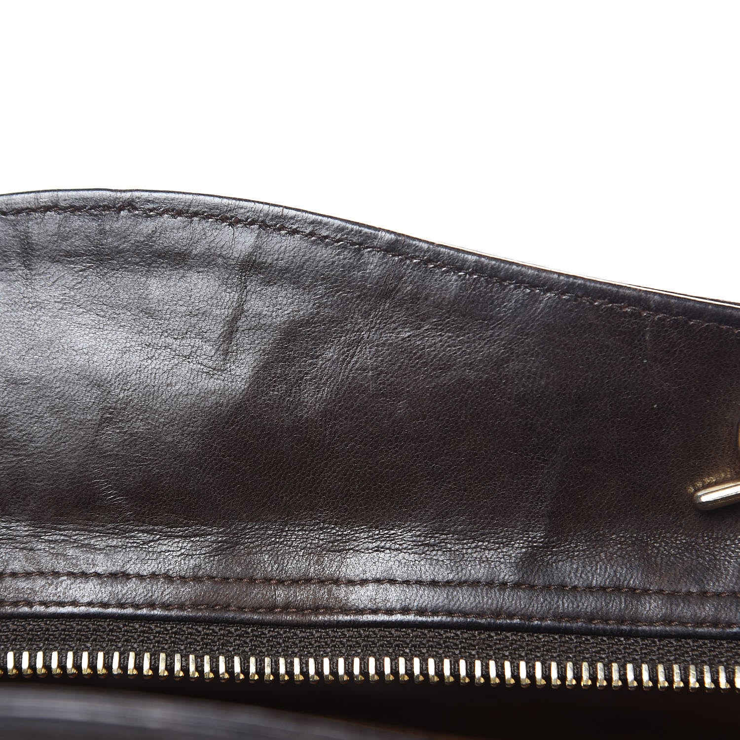 Chanel Lambskin Quilted Shoulder Bag Dark Brown 12 of 17