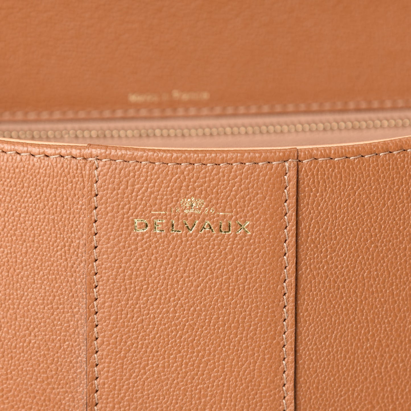 Calfskin Mini Brillant East West Satchel Natural