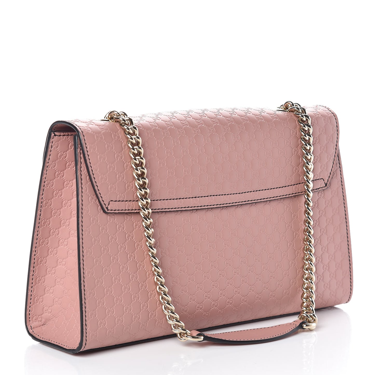 Microguccissima Medium Emily Chain Shoulder Bag Soft Pink
