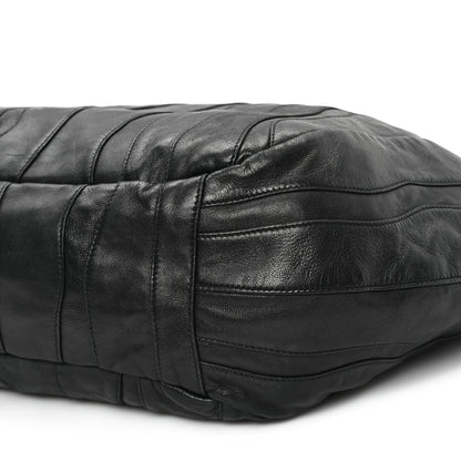 Prada Nappa Stripes Hobo Black 10 of 10