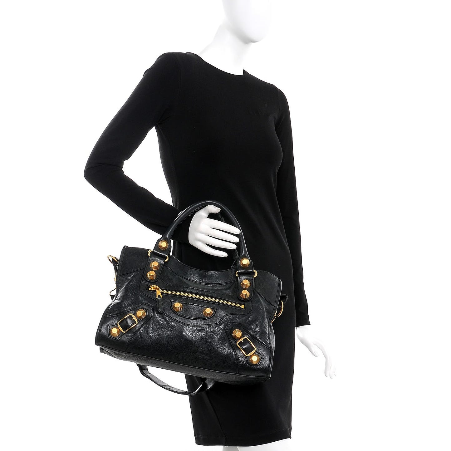 Agneau Giant 21 Gold Hardware City Black