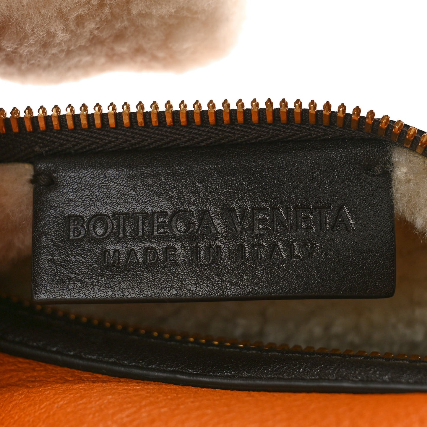 Calfskin Shearling Aviator Mini Jodie Honey