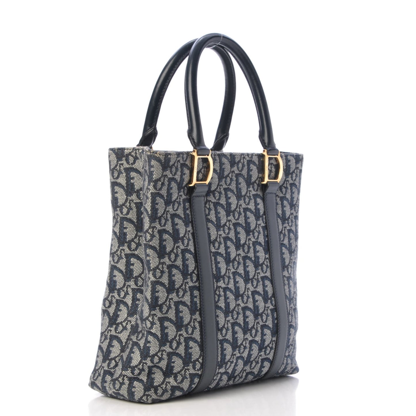 Monogram Tote Navy Blue