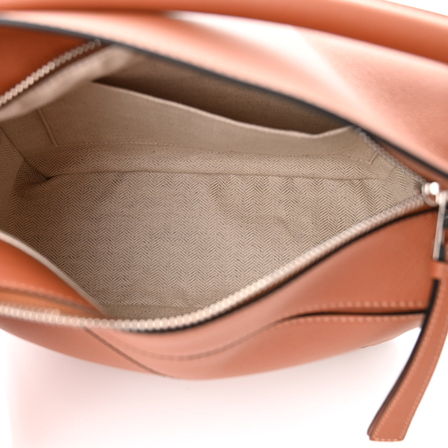 Calfskin Small Puzzle Bag Tan