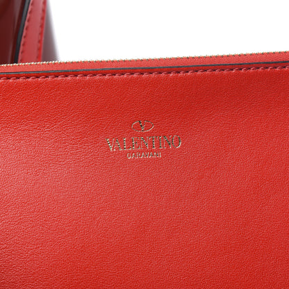 Valentino Garavani PVC Vlogo Escape Tote Red 7 of 10