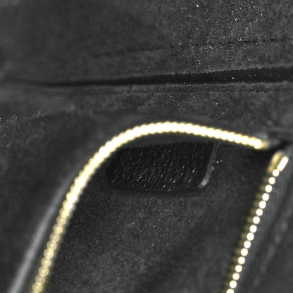Celine Soft Grained Calfskin Sangle Bucket Bag Black 11 of 14