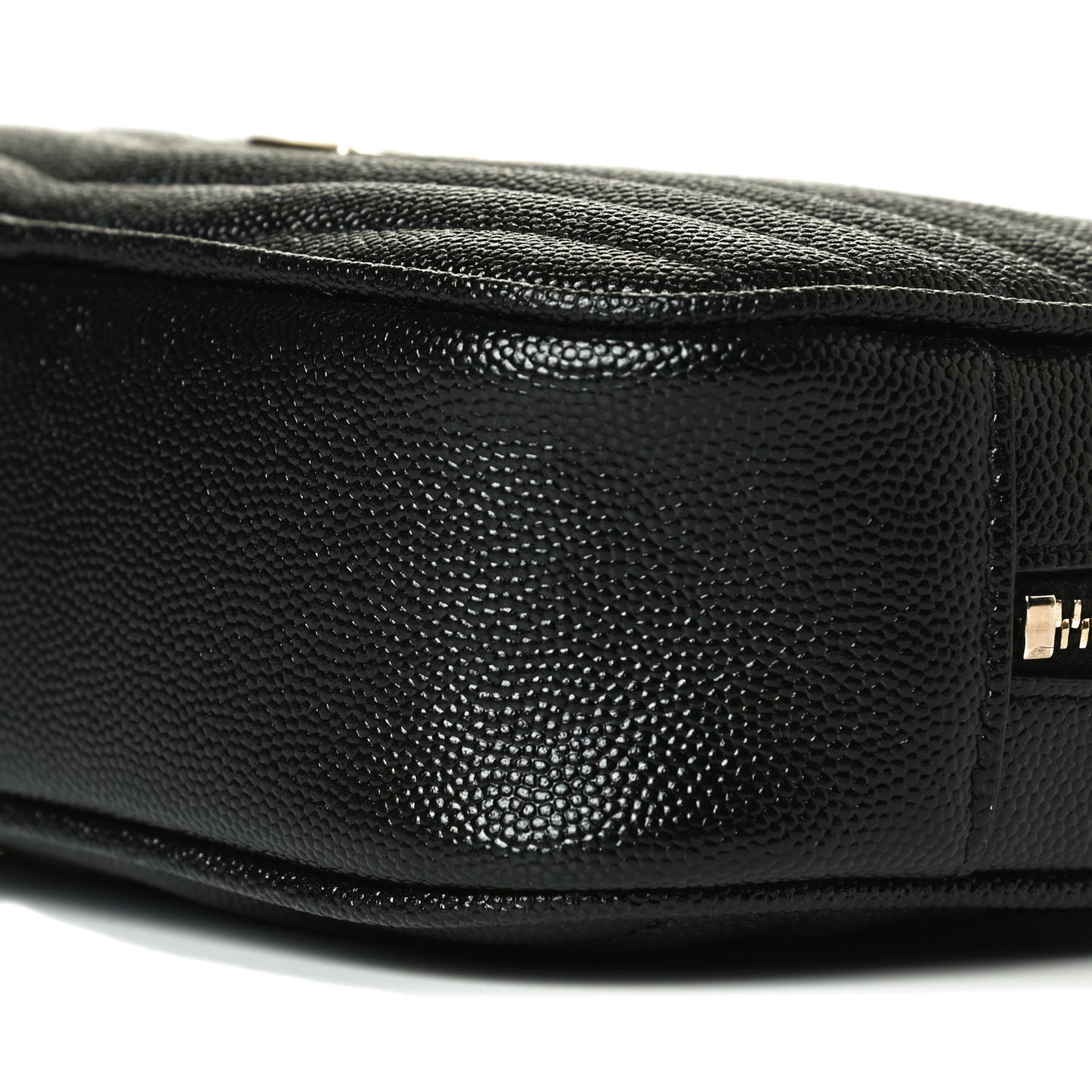 Grain De Poudre Matelasse Monogram Mini Lou Camera Bag Black