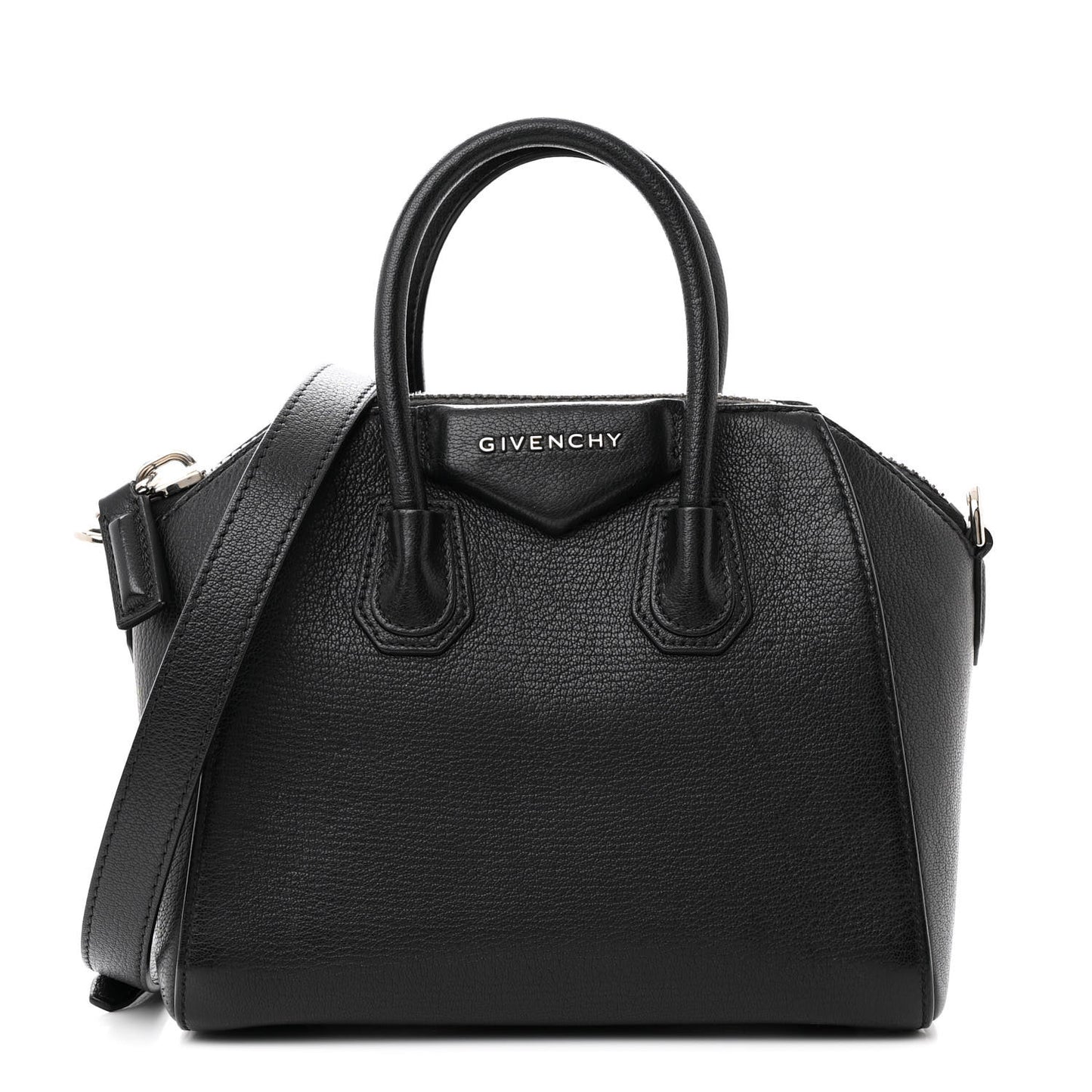 Sugar Goatskin Mini Antigona Black