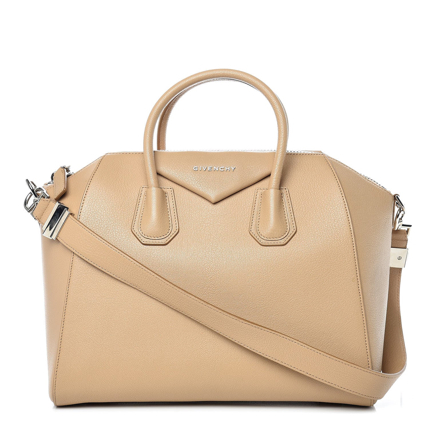 Givenchy Sugar Goatskin Medium Antigona Light Beige 1 of 15