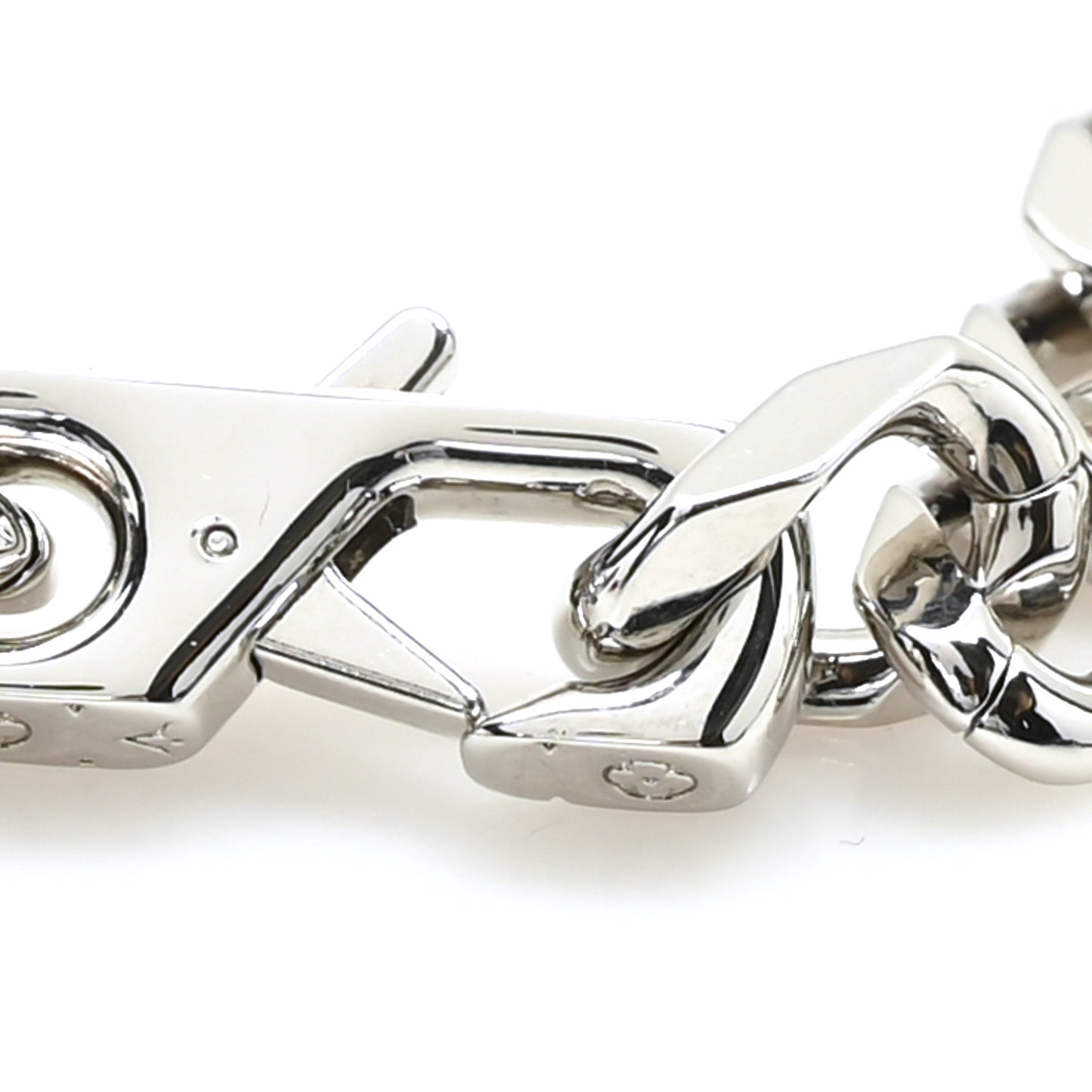 Monogram Chain Shades Bracelet M Silver