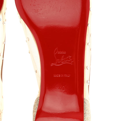 Christian Louboutin Crystal Strass Follies Flats 40 7 of 11