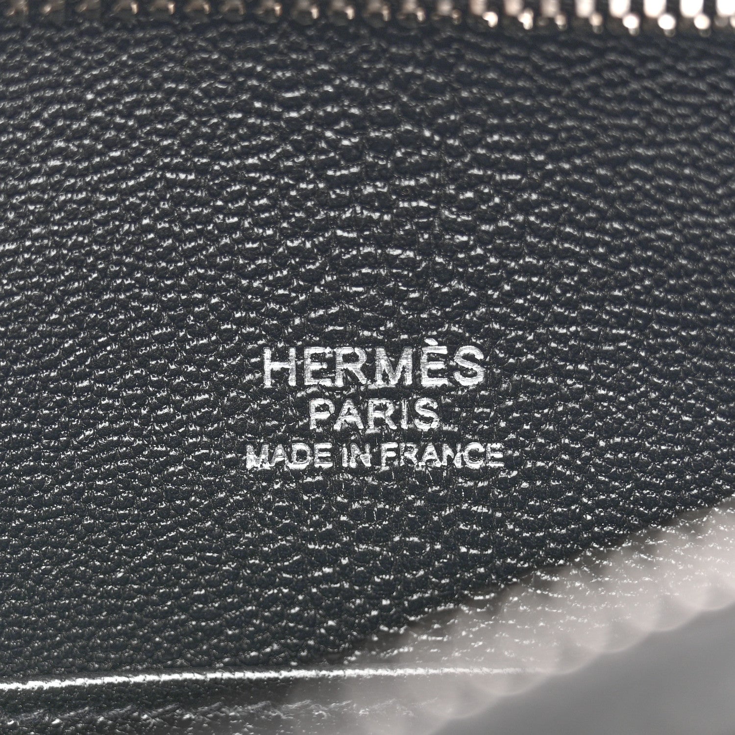 Hermes Evergrain Bolittle Pouch Black 1836244 – FASHIONPHILE