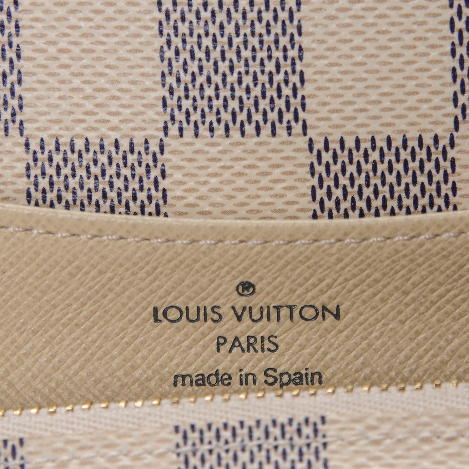 Louis Vuitton Damier Azur Emilie Wallet 5 of 7