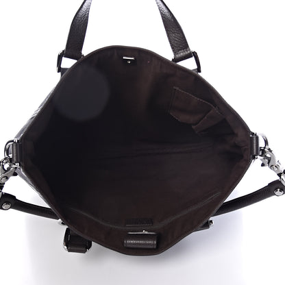 Gucci Monogram Medium Abbey Convertible Tote Dark Brown 5 of 9