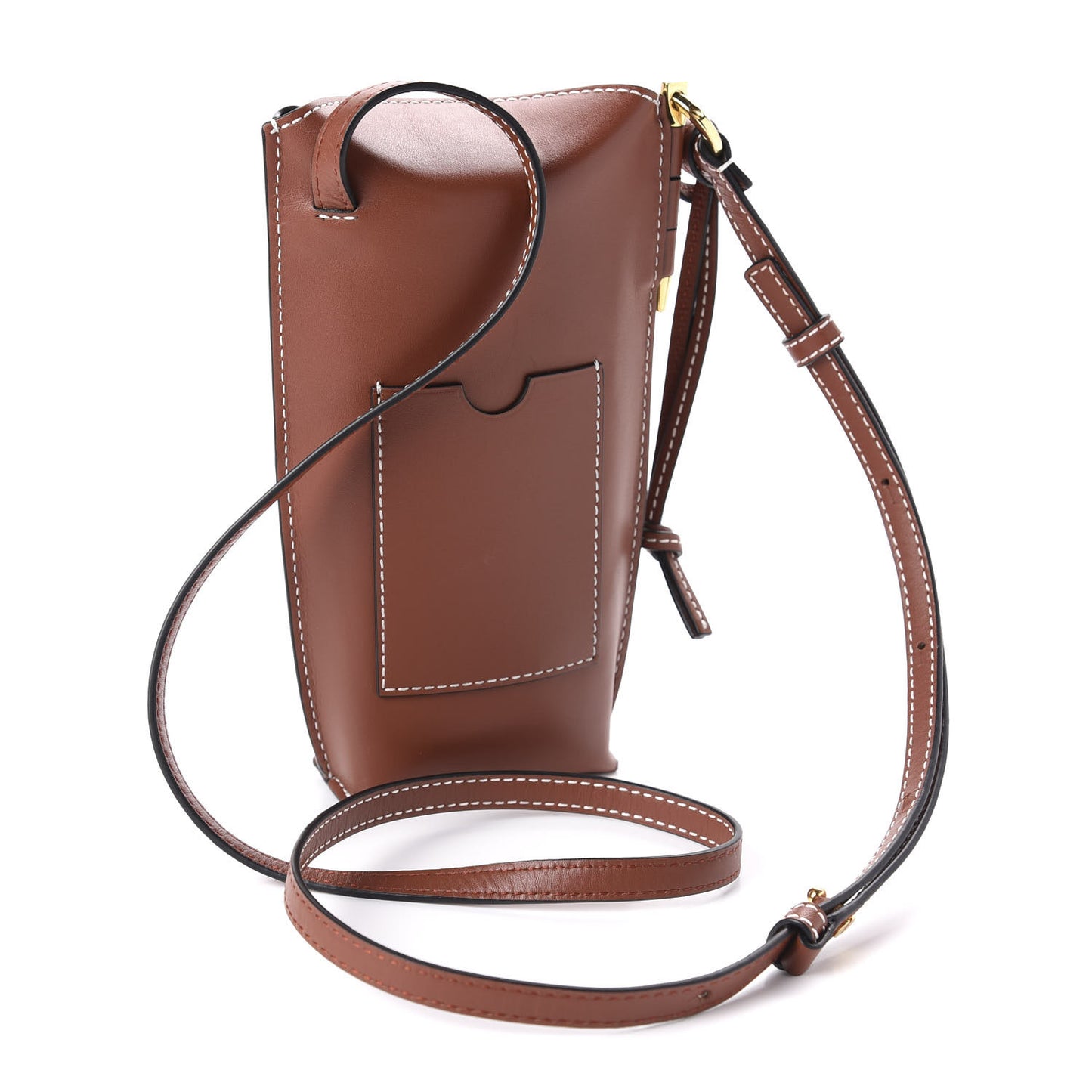 Smooth Calfskin Gate Pocket Rust