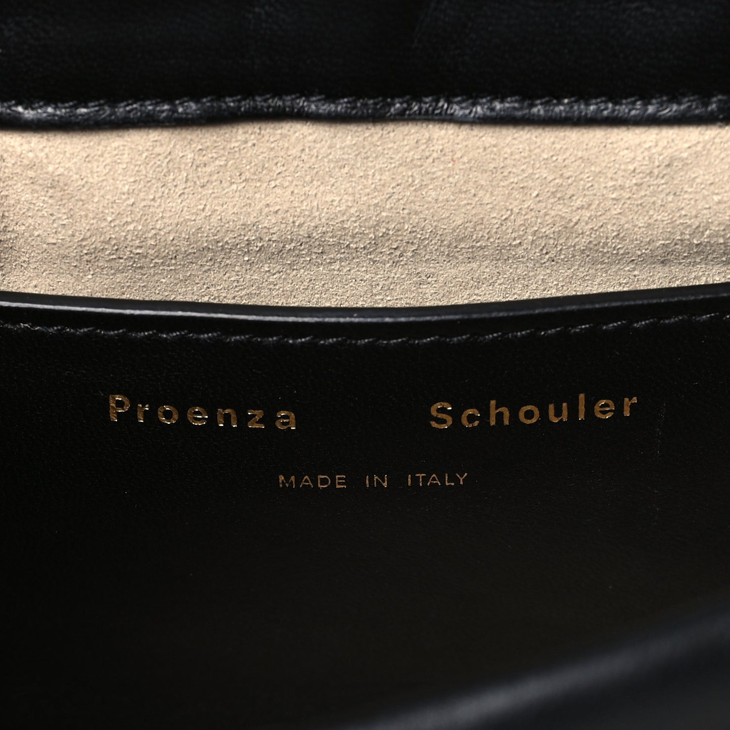Lambskin PS Harris Small Shoulder Bag Black