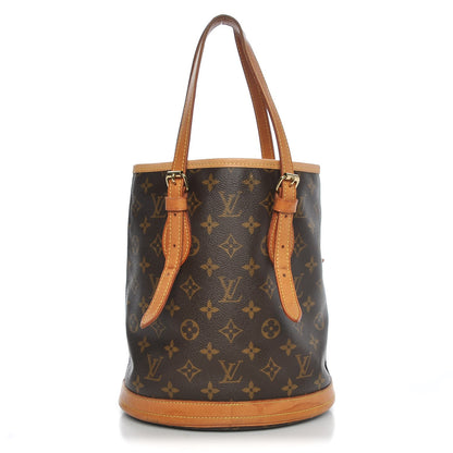 Louis Vuitton Monogram Petit Bucket 23 1 of 15