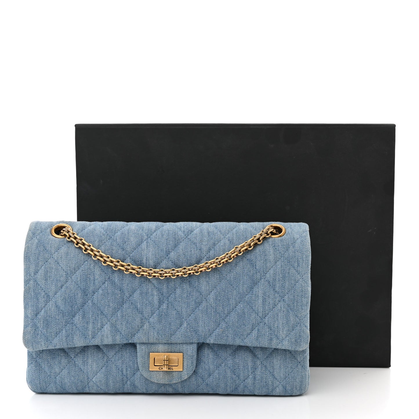 Denim Quilted 2.55 Reissue 226 Flap Light Blue