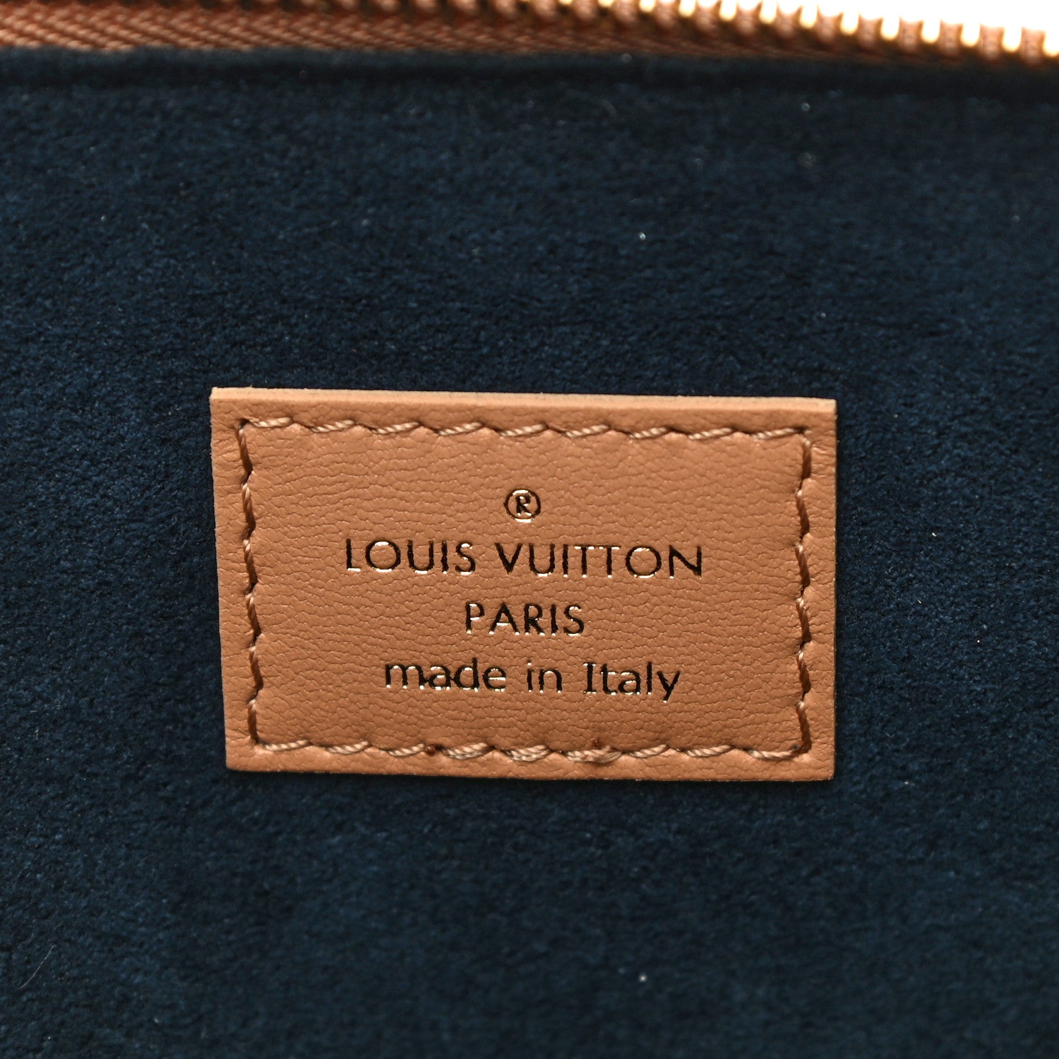 Louis Vuitton Lambskin Embossed Monogram Coussin PM Camel 6 of 11