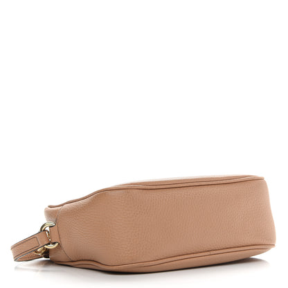Gucci Pebbled Calfskin Small Soho Disco Bag Camelia 3 of 9