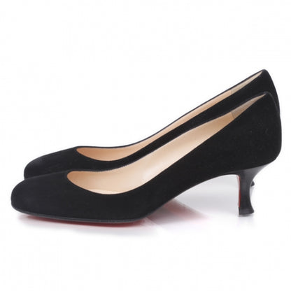 Christian Louboutin Velvet Simple 45 Pumps 37 Black 2 of 8