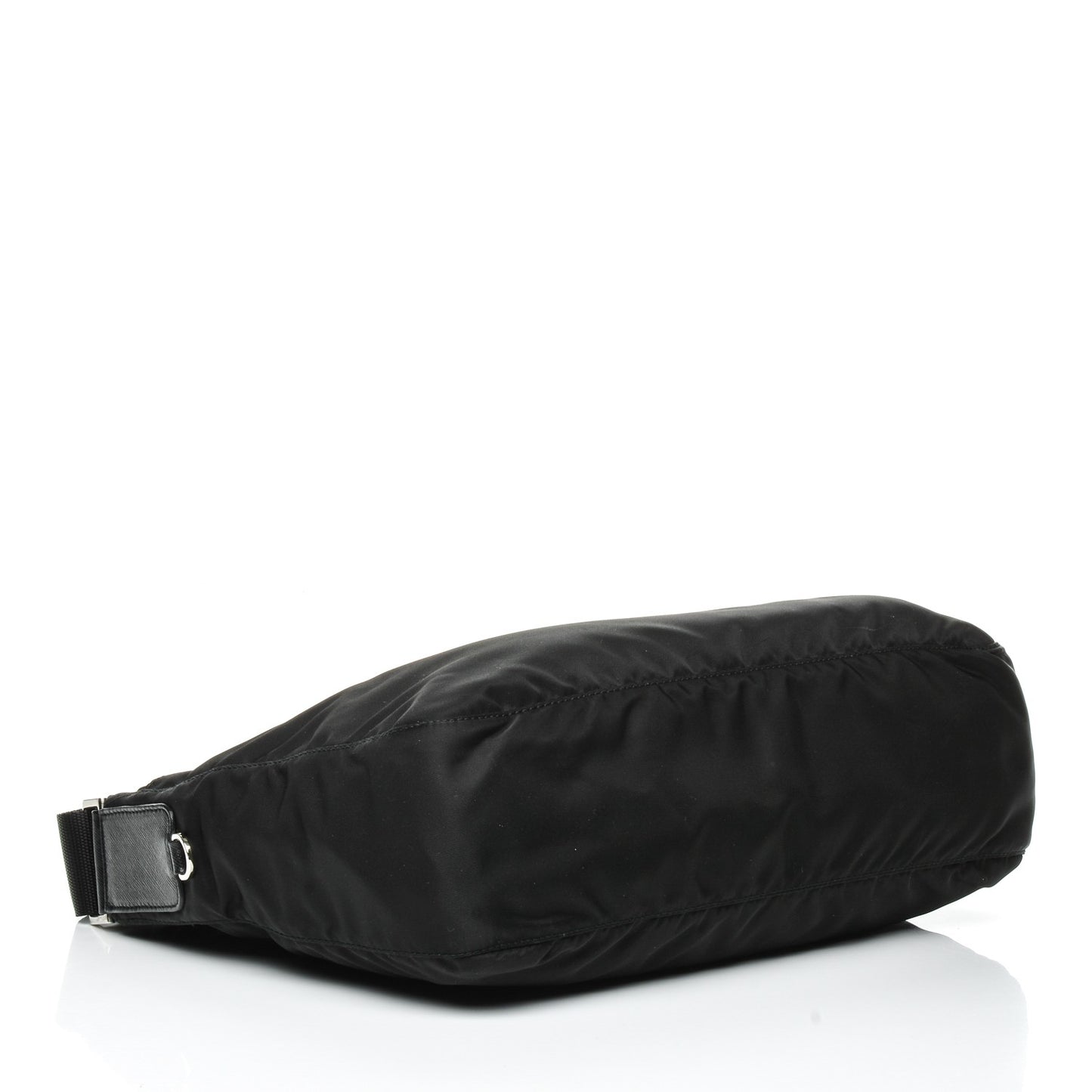 Nylon Saffiano Vela Messenger Bag Nero Black
