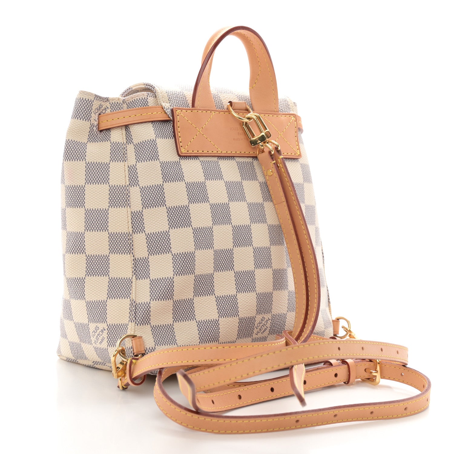 Louis Vuitton Damier Azur Sperone BB Backpack 3 of 12