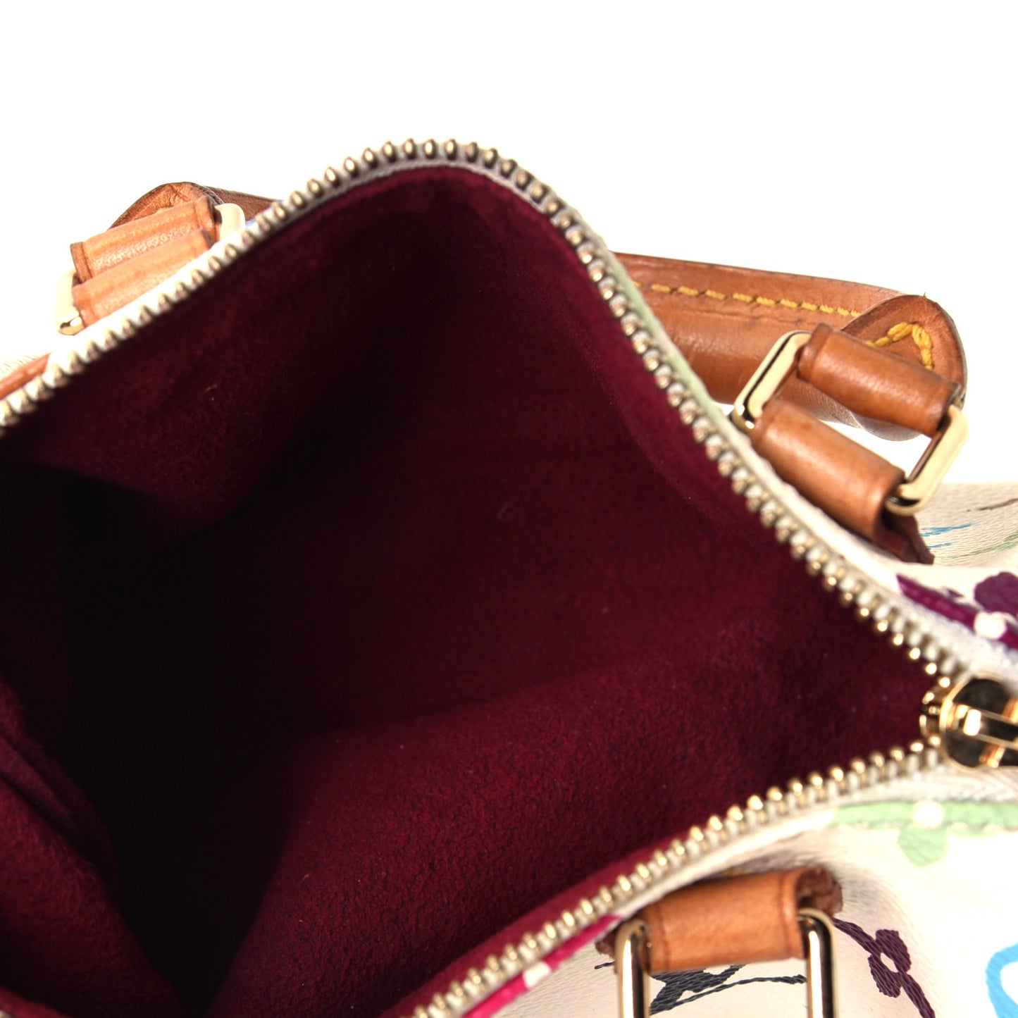 Monogram Multicolor Mini Sac HL Speedy White