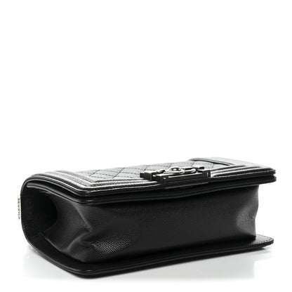 Chanel Caviar Quilted Small Boy Flap Black 4 of 10