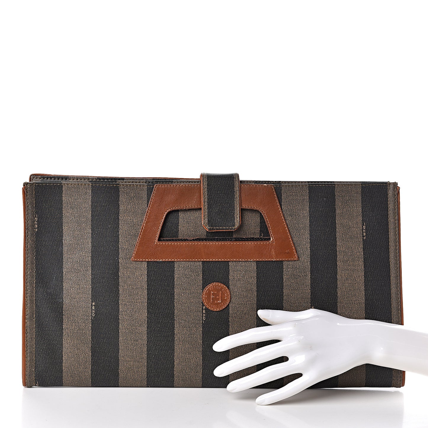 Pequin Fold Clutch Tobacco