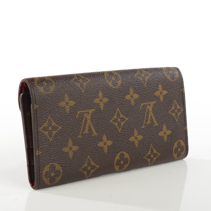 Louis Vuitton Monogram Josephine Wallet Red 3 of 7