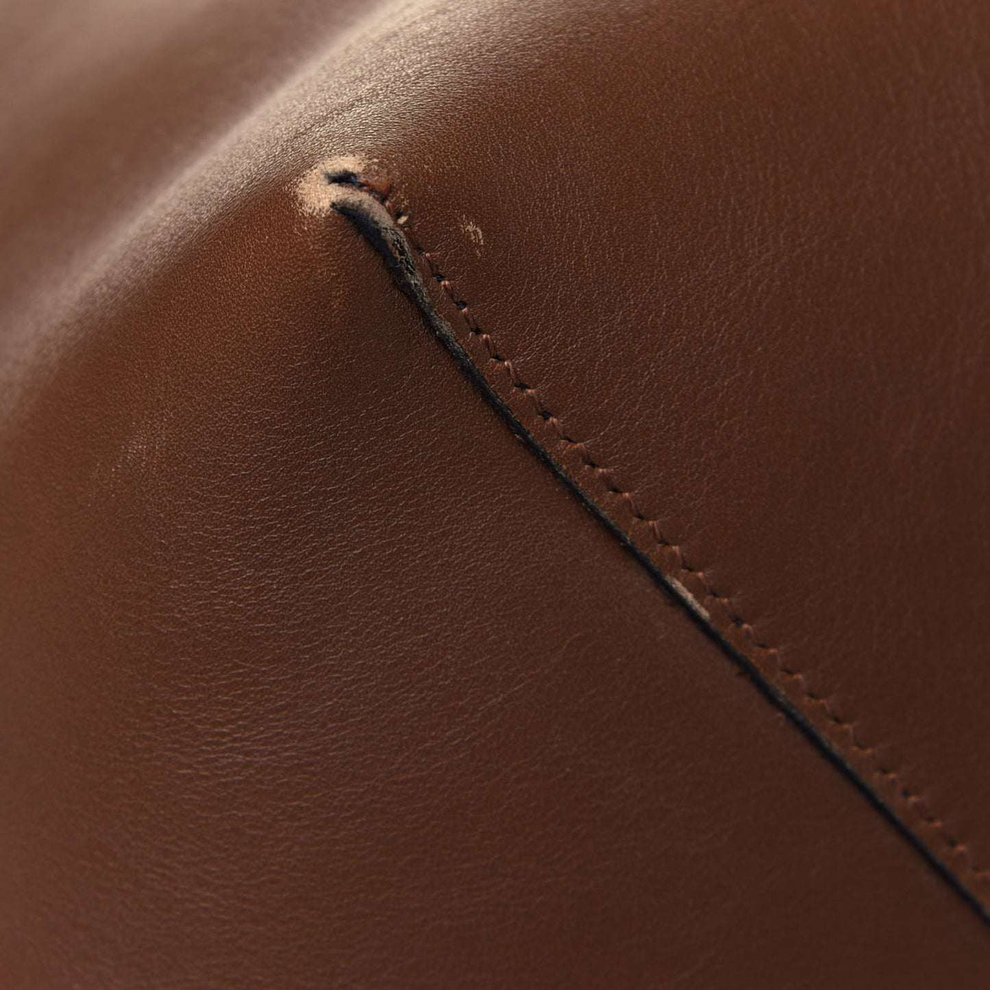 Shiny Smooth Calfskin Small Twisted Cabas