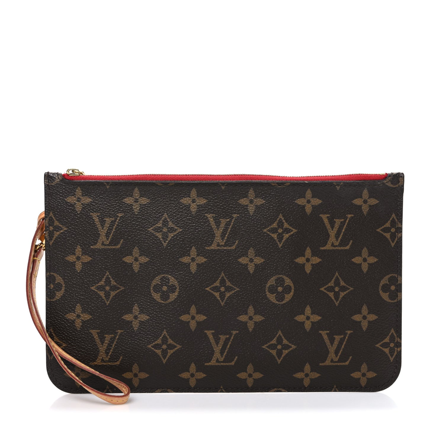 Monogram Neverfull MM GM Pochette Cherry