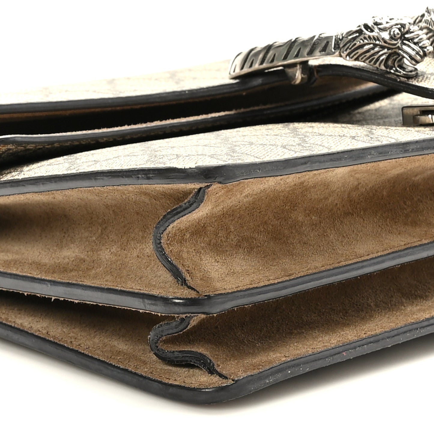 GG Supreme Monogram Small Dionysus Shoulder Bag Taupe