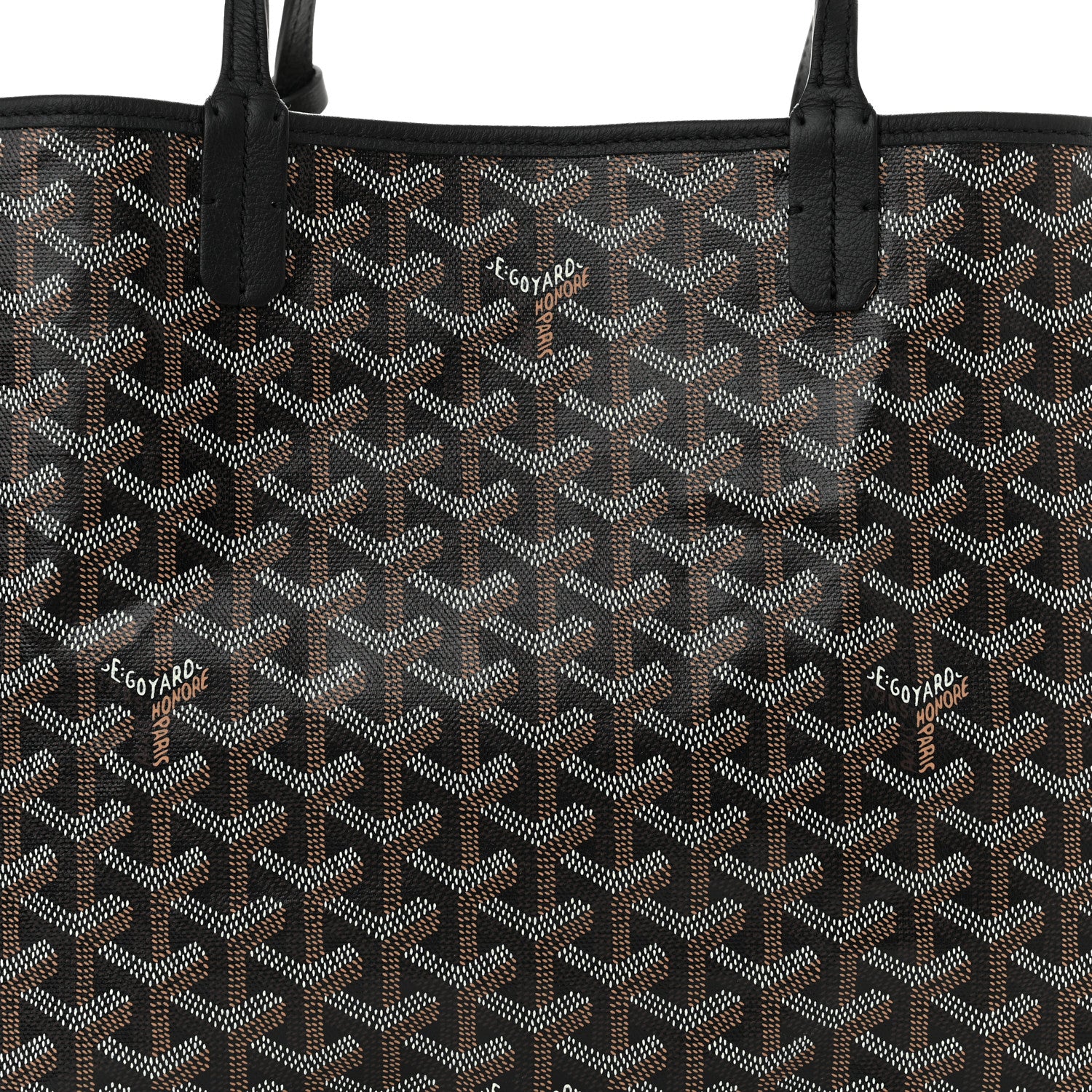 Goyard Goyardine Saint Louis PM Black 9 of 11