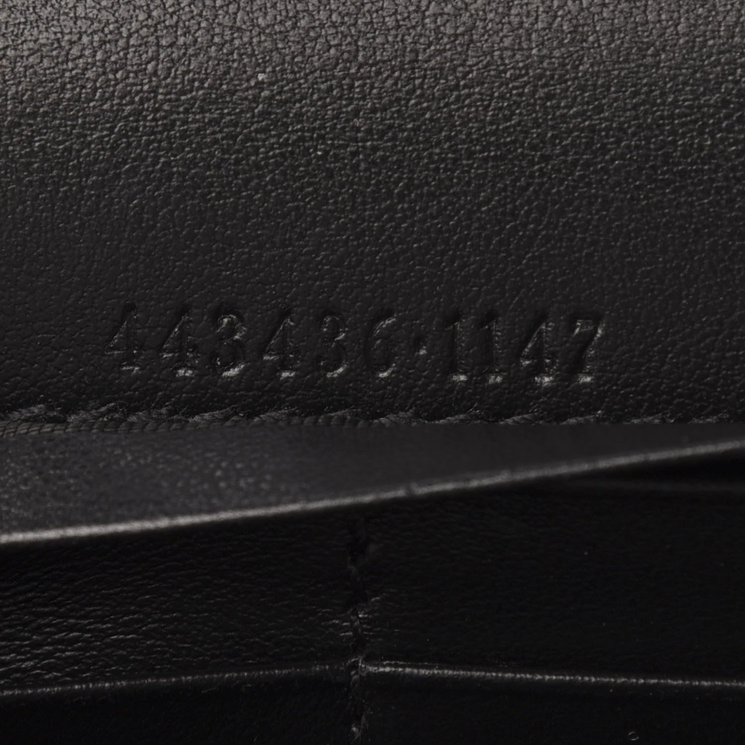 Gucci Calfskin Matelasse GG Marmont Continental Wallet Black 8 of 8