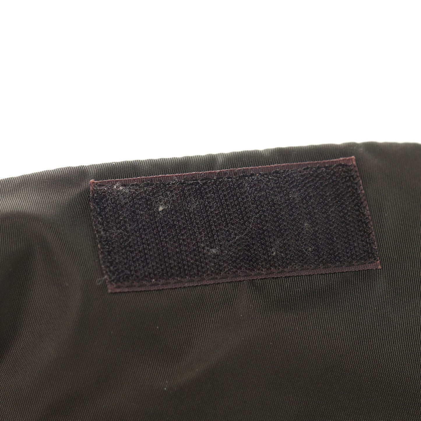 Tessuto Nylon Messenger Bag Green