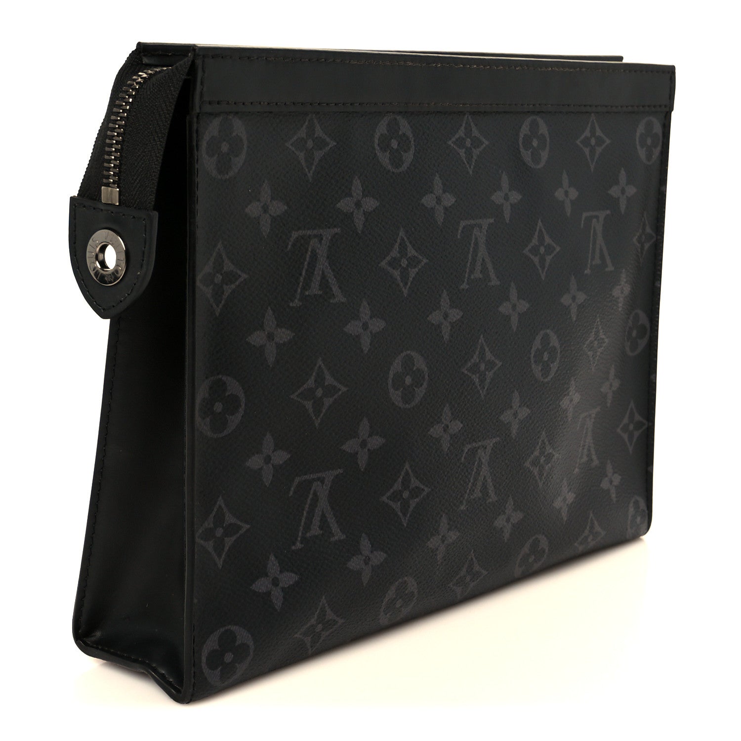 Louis Vuitton Monogram Eclipse Pochette Voyage MM 3 of 8