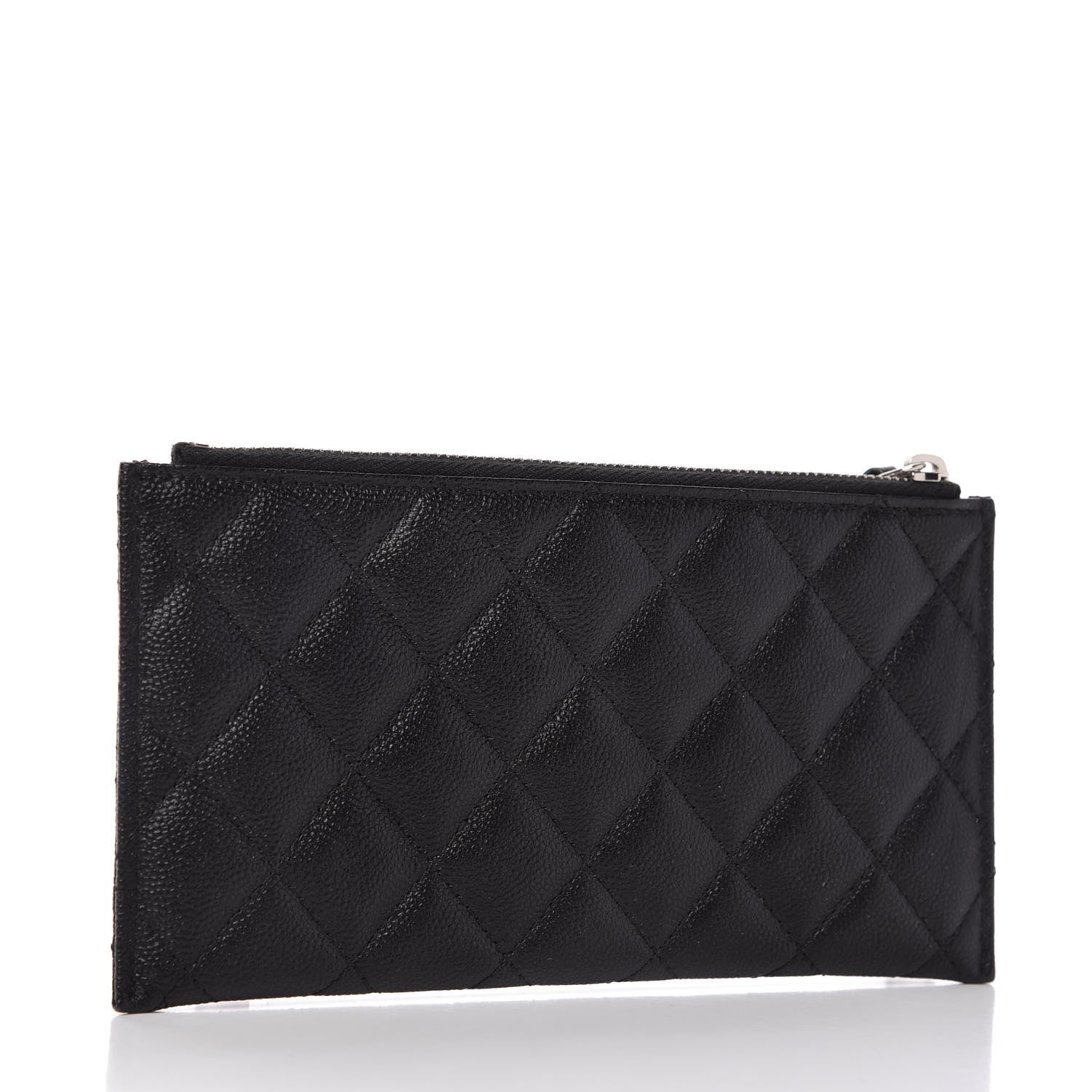 Chanel Caviar Quilted Classic Zip Pouch Black 3 of 8