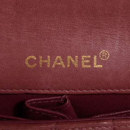 Chanel Lambskin East West Chocolate Bar Pearl Chain Flap Pink 7 of 9